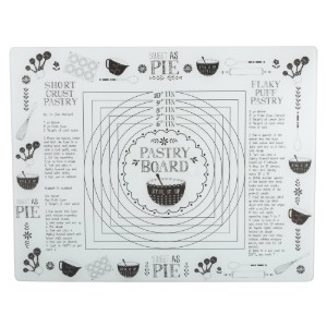 Piatto da pasticceria, 48 x 38 cm, in vetro - Kitchen Craft