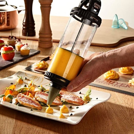 Set "Mix" di 12 bocchette per pasticceria, tritan - marchio "de Buyer".