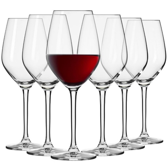 Set di 6 bicchieri da vino rosso 300 ml - Krosno