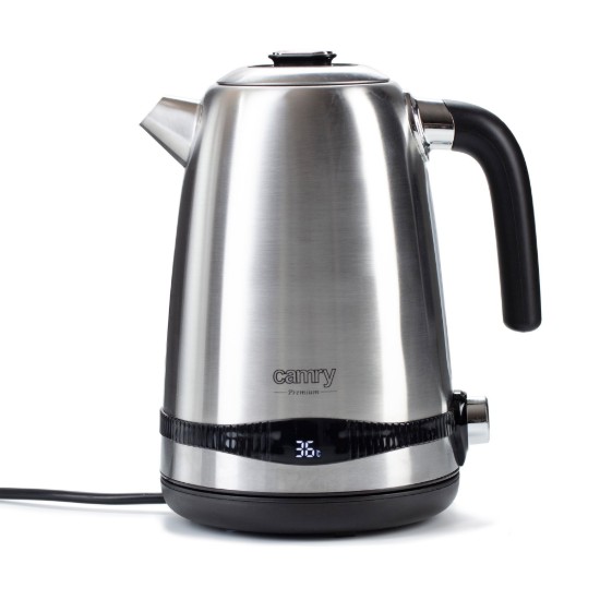 Elektrische waterkoker, roestvrij staal, 1,7 L, 2200 W - Camry