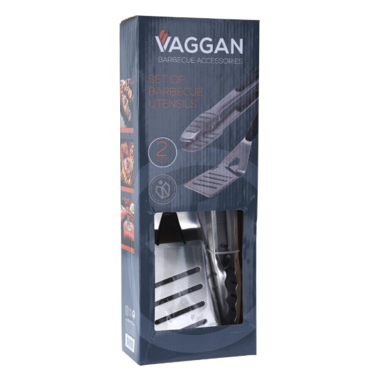 Set van 2 barbecue gebruiksvoorwerpen, roestvrij staal - Koopman