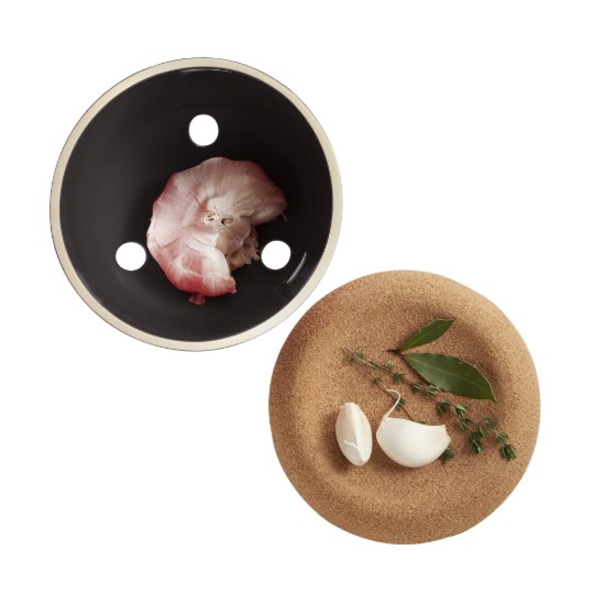 Garlic pot, ceramic, 14.5 cm, Truffle - Emile Henry