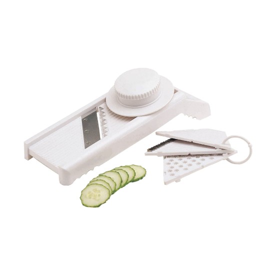 Mandoline 7 in 1, 30 x 11 cm, roestvrij staal - door Kitchen Craft