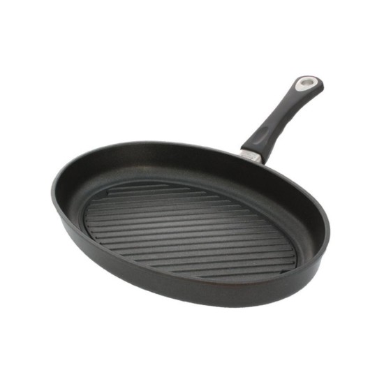 Grillpan voor vis, aluminium, 35 x 24 cm, inductie - AMT Gastroguss