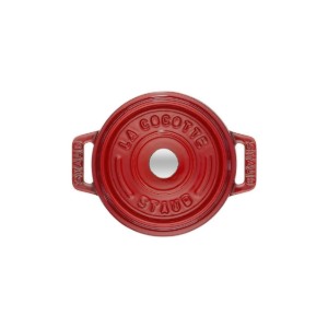 Cast iron Mini-Cocotte cooking pot 10 cm/0.25 l, "Cherry" - Staub