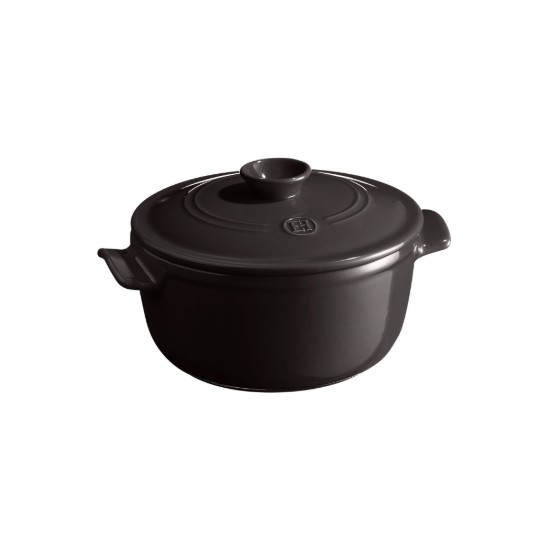 Pentola in ceramica, 22cm/2,5L, Charcoal - Emile Henry