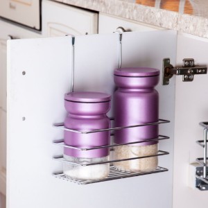 Mensola portaoggetti con sistema di aggancio, 14 x 25 x 30 cm - Tekno-tel