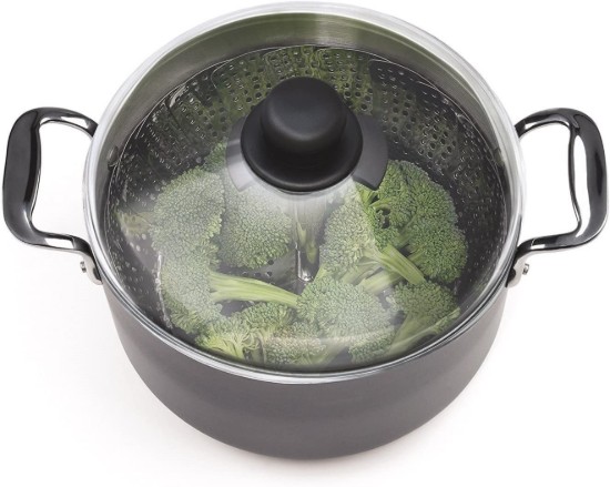 Steam cooking basket, stainless steel, 18-28 cm - OXO