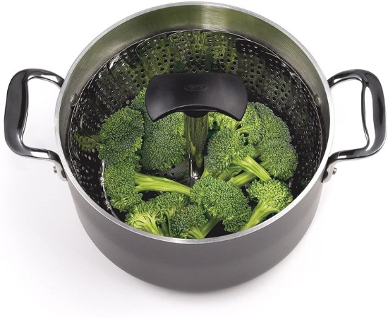 Steam cooking basket, stainless steel, 18-28 cm - OXO