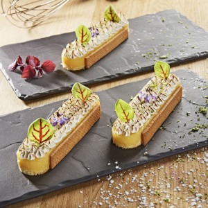 Stampo per crostate, acciaio inossidabile, 14,5 x 3,5 cm - marchio "de Buyer".