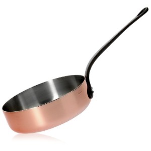 Sauteerpan, koper-roestvrij staal, 20cm/1,8L, "Inocuivre First Classe" - de Buyer
