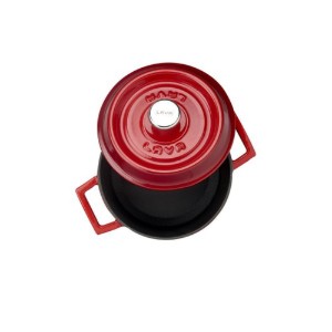 Casseruola, linea "Trendy", ghisa, 14 cm, rossa - marca LAVA