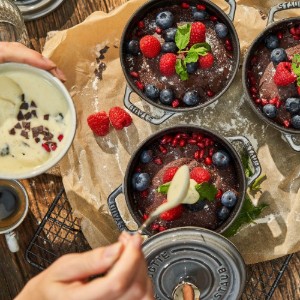 Pentola Cocotte, ghisa, 12cm/0.4L, Graphite Grey - Staub