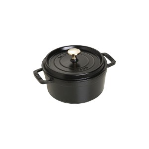 Pentola Cocotte, ghisa, 18 cm/1.7L, Black - Staub