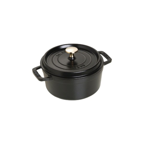 Cocotte κατσαρόλα, μαντεμένιο, 18 cm/1.7L, Black - Staub