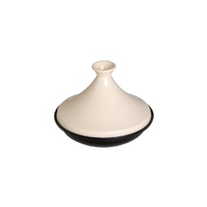 Tajine van gietijzer met keramisch deksel, 20 cm/0.6 l, Cream - Staub