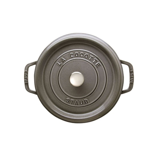 Pentola Cocotte in ghisa, 24 cm/3,8 l, Graphite Grey - Staub