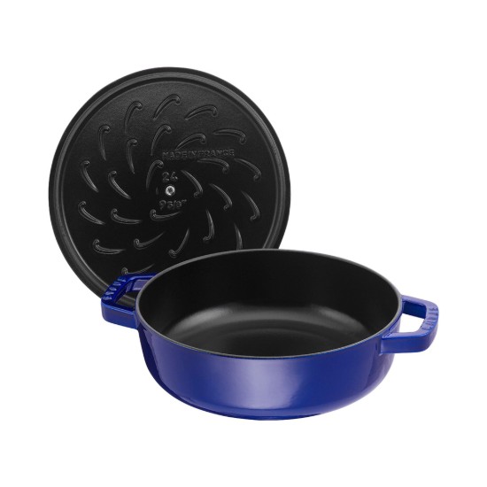 Casseruola Chistera, ghisa, 24 cm, Dark Blue - Staub