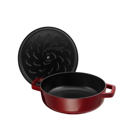 Casseruola Chistera, ghisa, 24 cm Grenadine - Staub