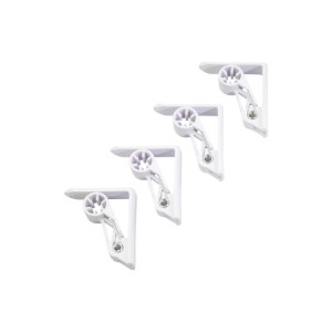 Set van 4 clips voor tafelkleed, kunststof - Westmark
