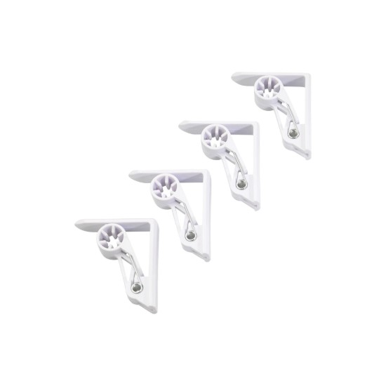 Set of 4 clips for tablecloth, plastic - Westmark