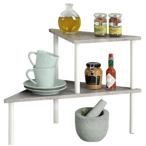 Mensola per cucina a 2 livelli, 53 × 38 × 38 cm - Kesper
