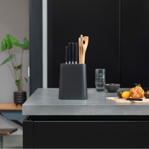 Houder voor messen en gebruiksvoorwerpen, 9,3 x 19 x 23 cm - Brabantia