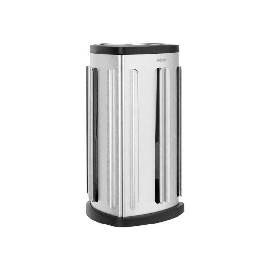 Kaffekapseldispenser, med avtakbar beholder, rustfritt stål, 12 x 12 x 19,5 cm - Brabantia