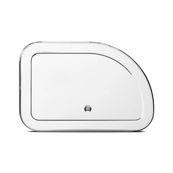 Broodtrommel, roestvrij staal, 31,6 x 26,5 cm, Brilliant Steel - Brabantia