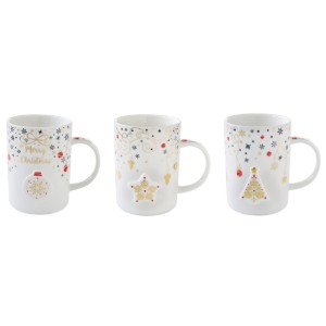 Porcelain mug, 370 ml, "Merry Christmas" - Easy Life