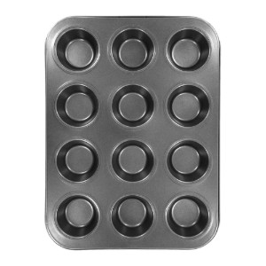 Stampo per 12 muffin, 35 x 26,5 cm, acciaio - Westmark