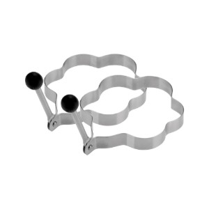 Set van 2 vormen om te koken, bloemvormig, 11 cm - Westmark 