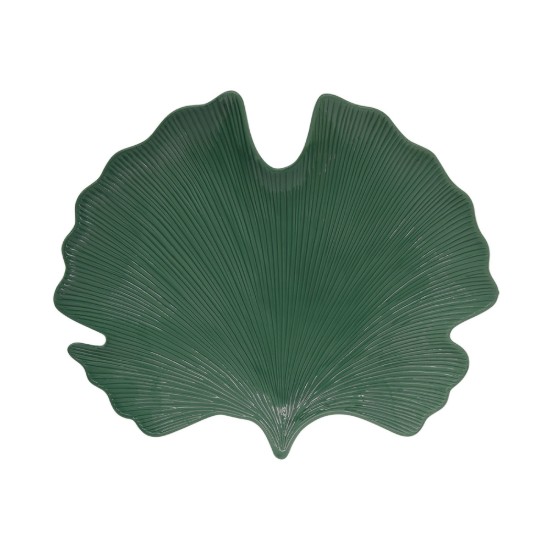 Porseleinen schotel "Tropical Leaves Green", 35 x 29 cm - Easy Life 