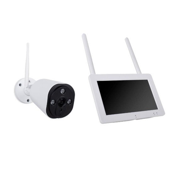 Set telecamera di sicurezza wireless, Full HD, 7" - Smartwares