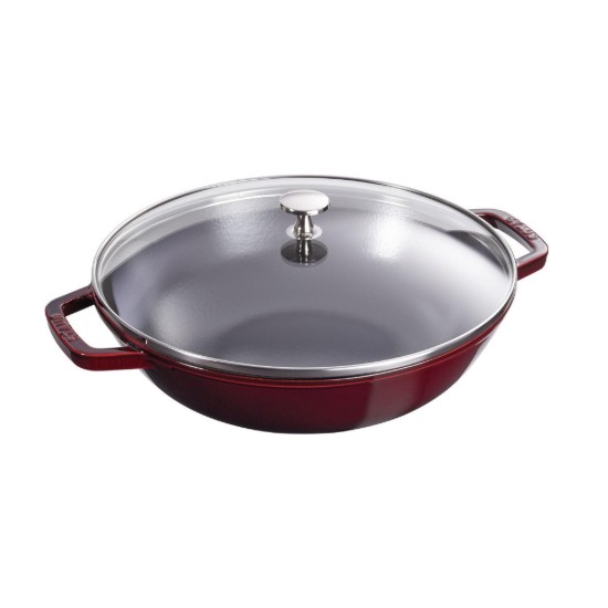 Padella wok, ghisa, 30cm, Grenadine - Staub