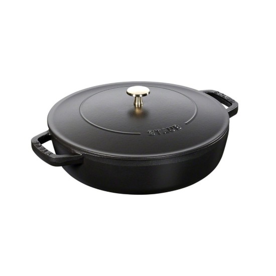 Casseruola Chistera, ghisa, 28 cm, Black - Staub