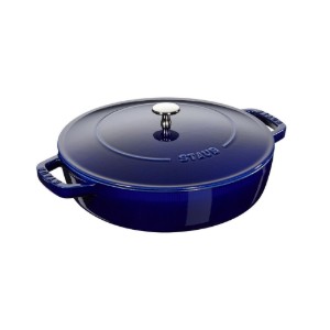 Chistera kookpot, gietijzer, 28 cm, Dark Blue - Staub