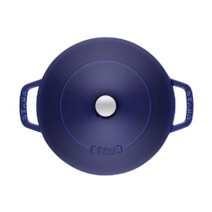 Chistera kookpot, gietijzer, 28 cm, Dark Blue - Staub