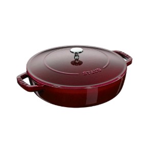Chistera kookpot, gietijzer, 28 cm, Grenadine - Staub