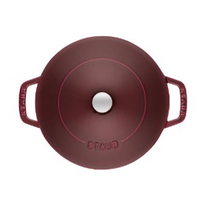 Chistera kookpot, gietijzer, 28 cm, Grenadine - Staub