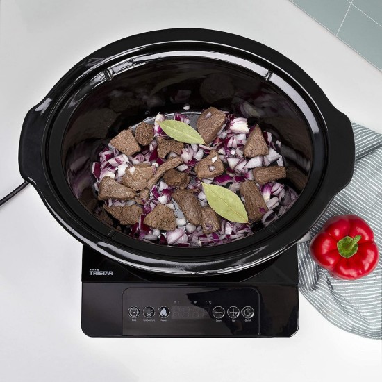 Oala electrica slow cooker, 4,5 L, 210 W - Tristar