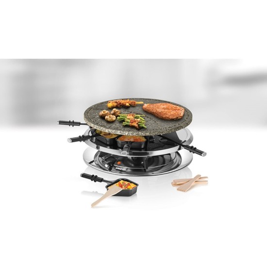 Piano cottura elettrico Raclette Multi 4 in 1, 1300 W - Unold