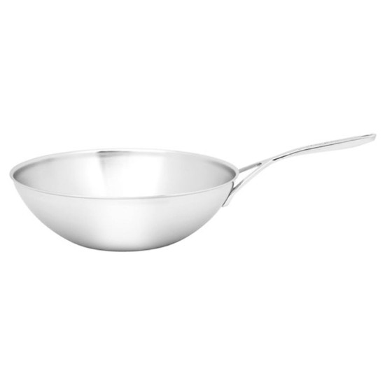 Wokpan, roestvrij staal, 30 cm, "5-Plus" - Demeyere