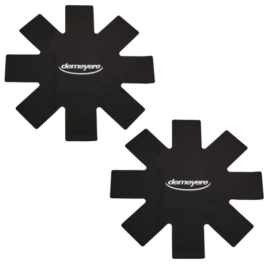Set van 2 koekenpanbeschermers, 40 cm, siliconen - Demeyere