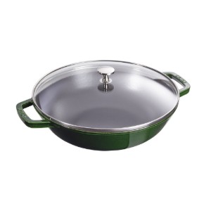 Wok pan, cast iron, 30cm, Basil - Staub