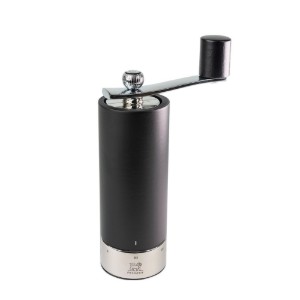 Macinapepe "Isen" con manovella, 18 cm, Nero Opaco - Peugeot