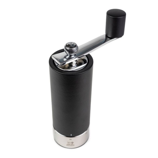 "Isen" pepper grinder with crank handle, 18 cm, Matte Black - Peugeot