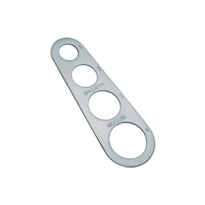 Utensile per porzionare gli spaghetti, 8 cm, in acciaio inox - di Kitchen Craft