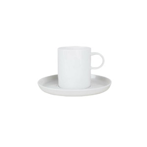 Set Chopin in Alumilite composto da tazza da tè da 200 ml e piattino - Porland