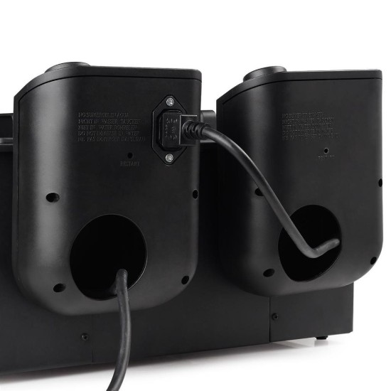 Friggitrice a 2 scomparti, 6 l, 2 x 1800 W, colore nero - Princess